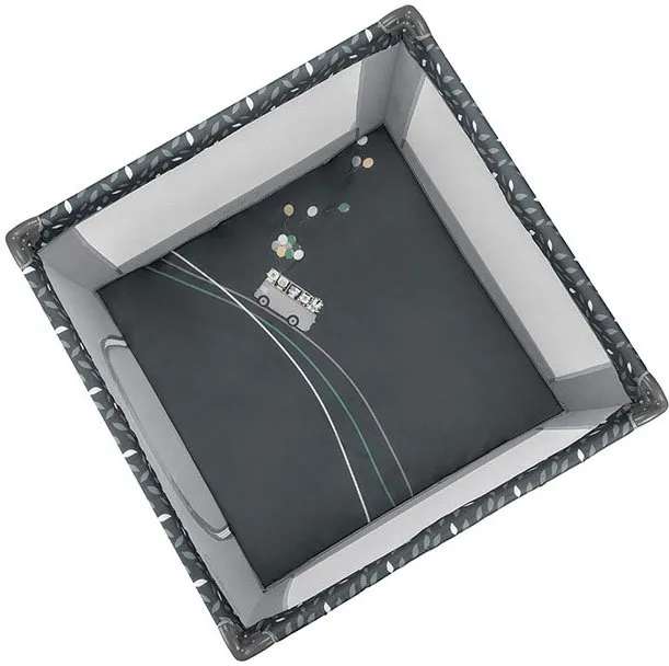 Манеж MoMi MAMU grey